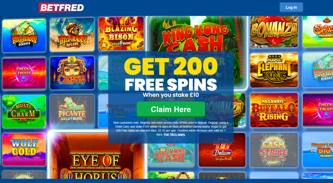 Betfred Games Welcome Bonus