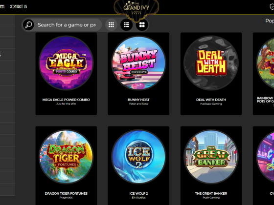 Grand Ivy Casino UK