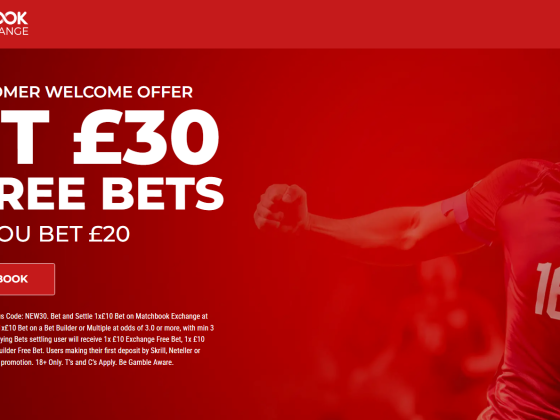 Matchbook free bet bonus for new players