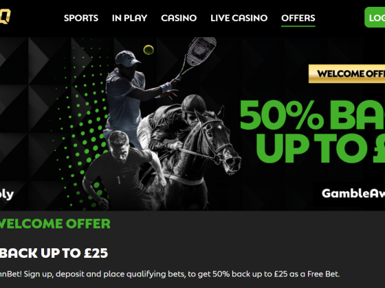 Quinnbet Free bet promo code and bonus 2026