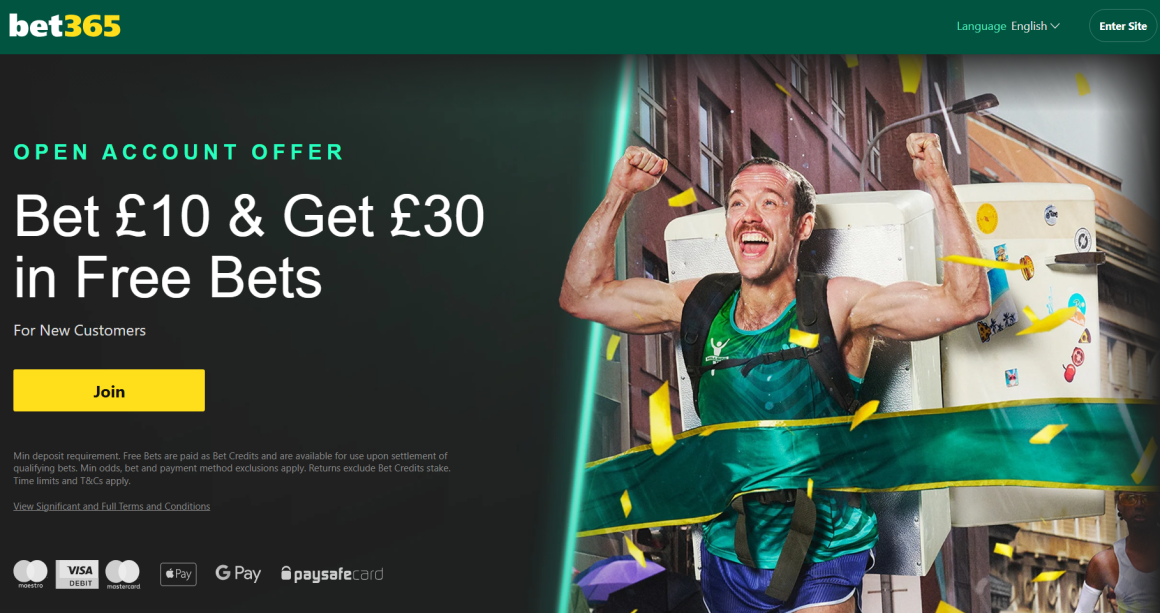 bet365 free bet bonus