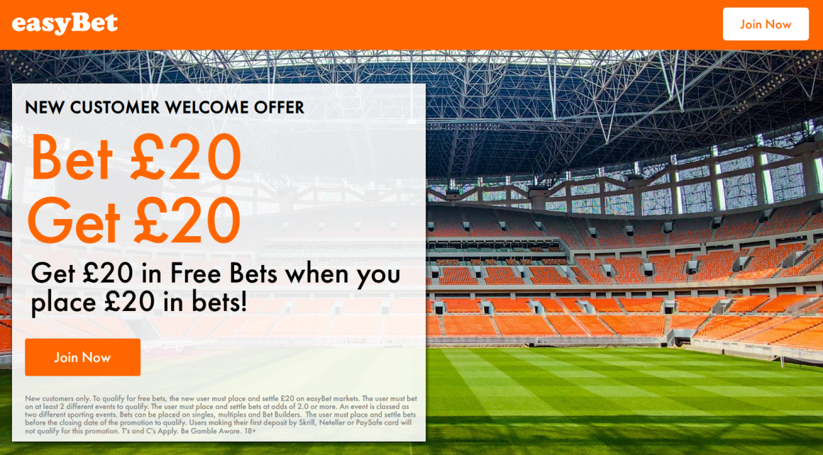 easybet free bet bonus
