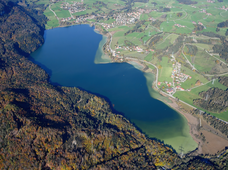 Weißensee from the southeast