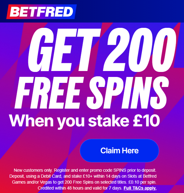 Best UK Casino Slot Bonus - Betfred Casino