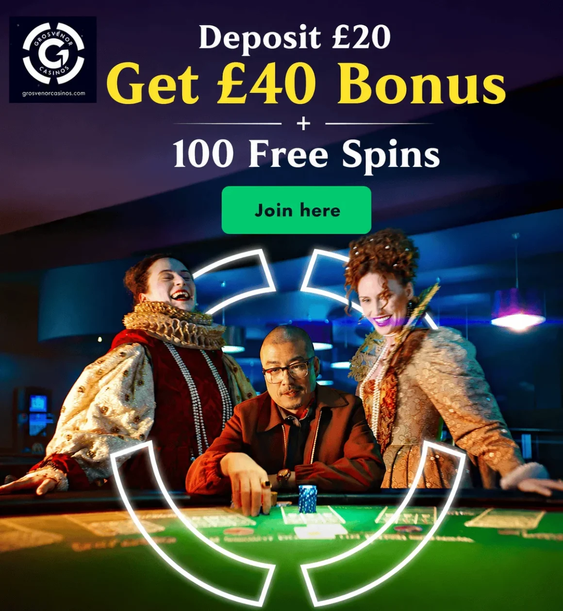 Top UK casino bonuses GrosvenorCasinos