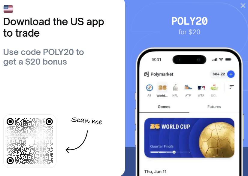 Polymarkets Sign Up Bonus Code