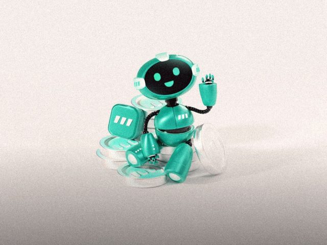 Small friendly companion robot figure, AI companion robots
