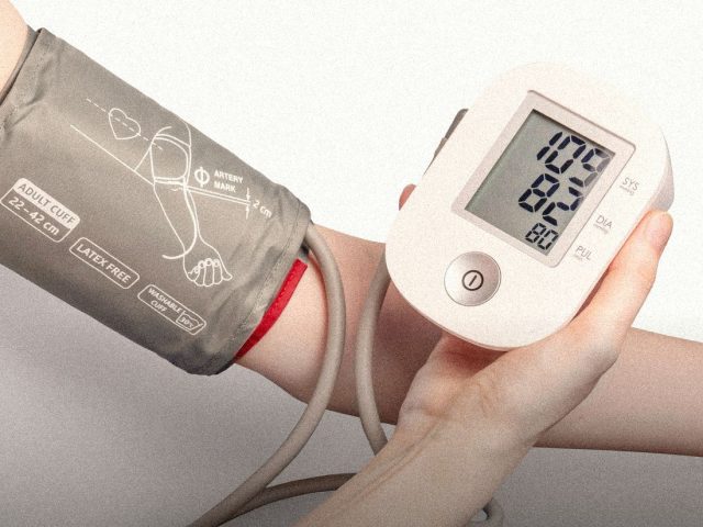 Digital blood pressure monitor with an upper-arm cuff, best smart blood pressure monitors