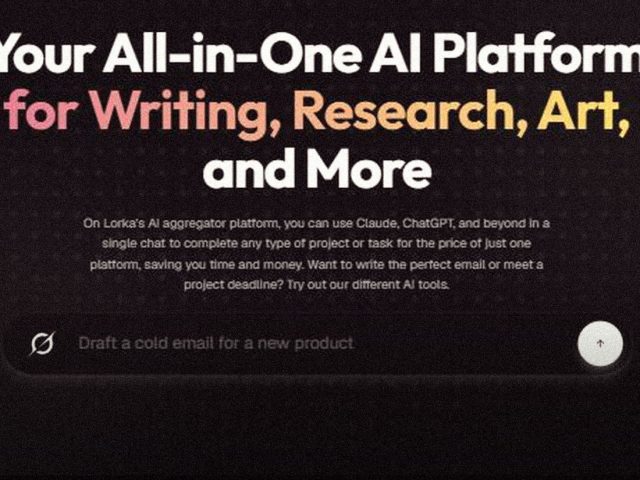 Lorka AI all-in-one AI platform