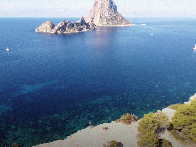 Es Vedra island off the Ibiza coast, Six Senses Ibiza RoseBar review