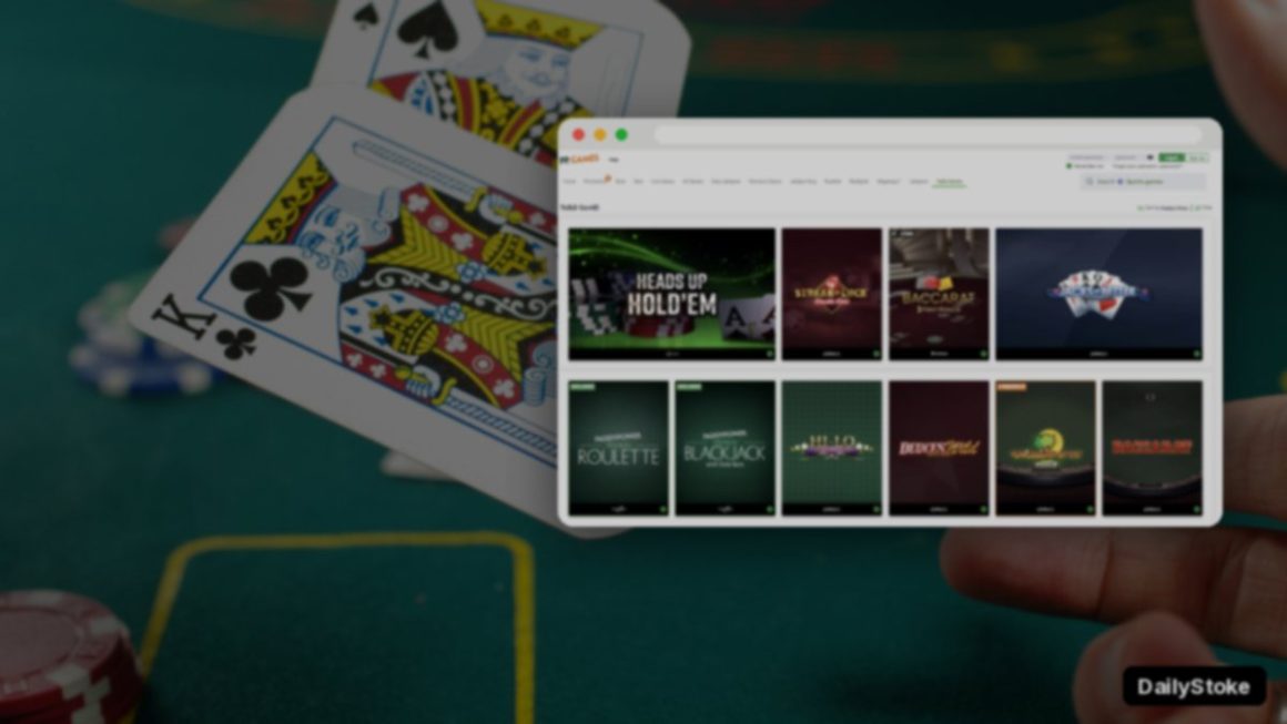 Mobile casino in the browser with blackjack and roulette
