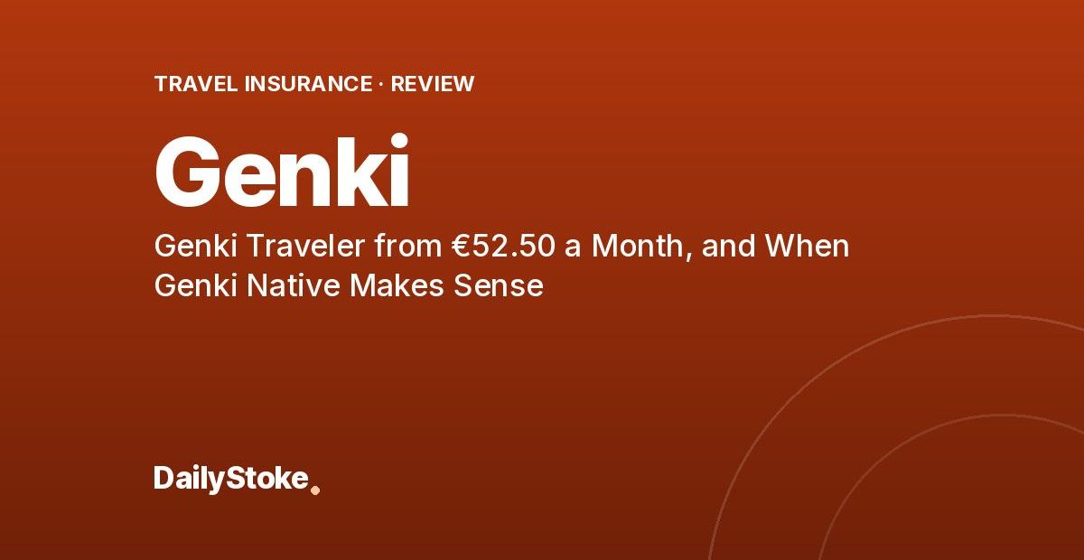 Genki Review: Genki Traveler from €52.50 a Month, and When Genki Native Makes Sense
