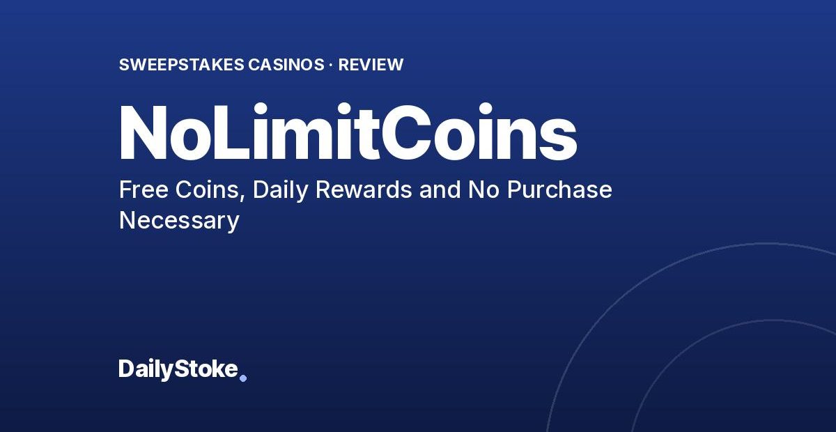 NoLimitCoins Review: Free Coins, Daily Rewards and No Purchase Necessary