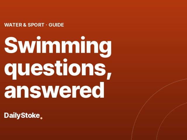 Swimming questions, answered