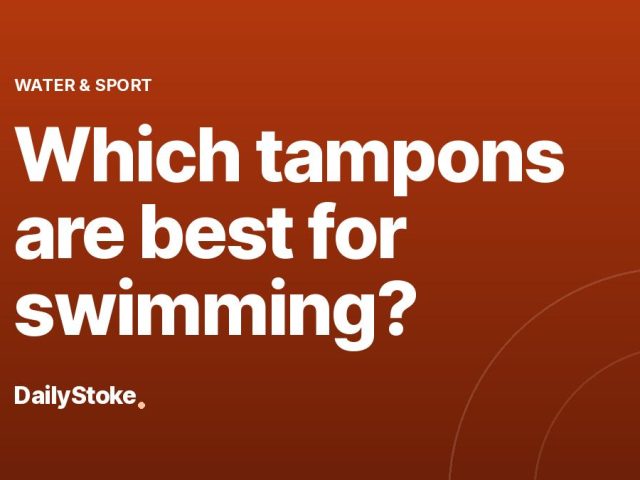 Which tampons are best for swimming?